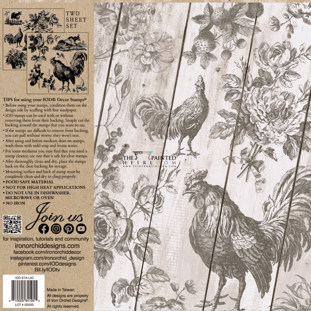 La Campagne – 12 x 12 IOD Decor Stamp™