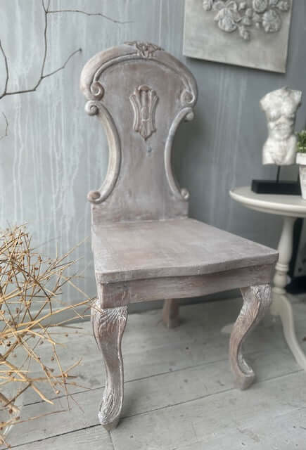 Carved Statement Chair