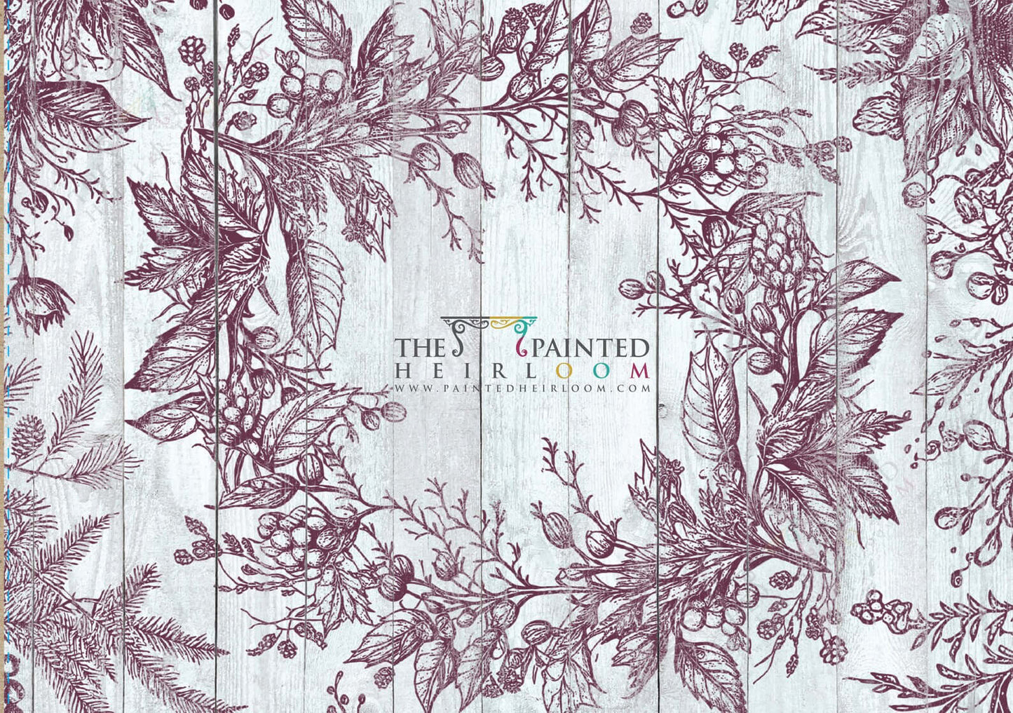 Winter Adornment – 12 x 12 IOD Decor Stamp™