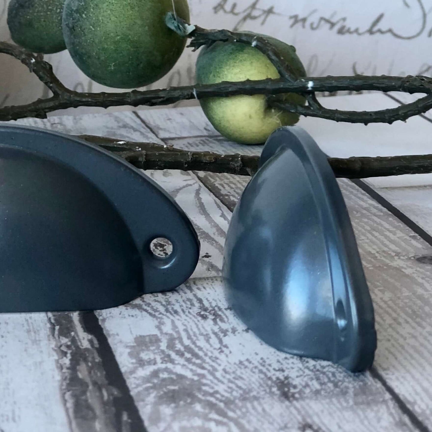 Astrid - Storm Grey Metal Cup Handle