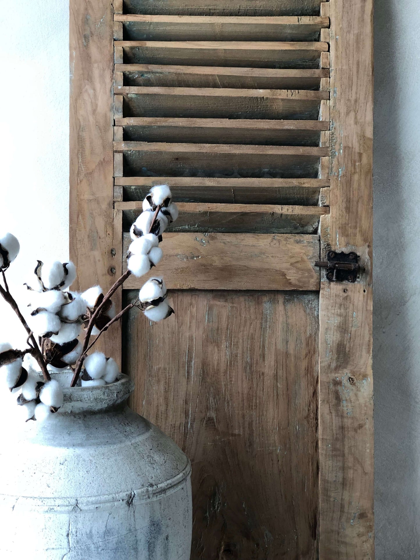 Teak Hand Carved Shutter