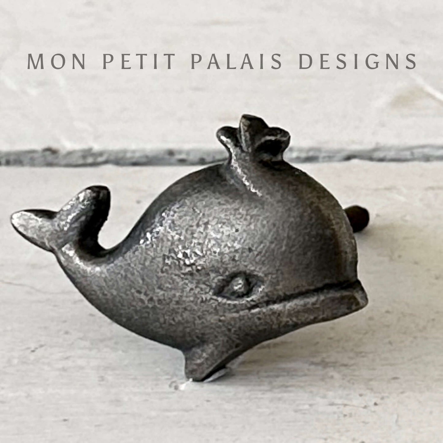 Willa - Little Whale Cabinet Knob
