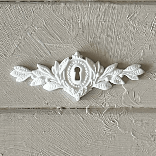 Keyhole Applique 010 – Resin Escutcheon for Furniture & Crafts