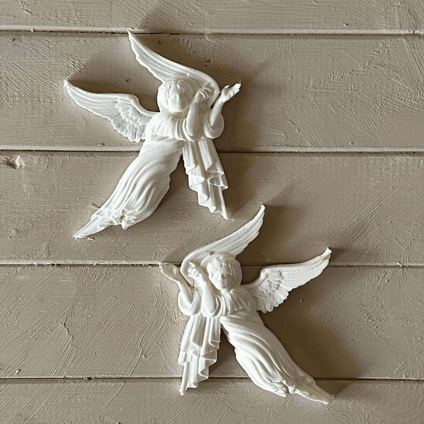 Angel 002 left - Resin Applique for Furniture & Craft Projects