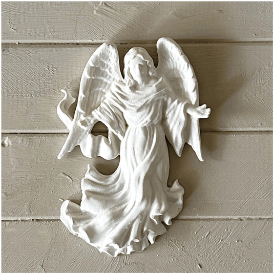 Angel 005 - Resin Applique for Furniture & Craft Projects