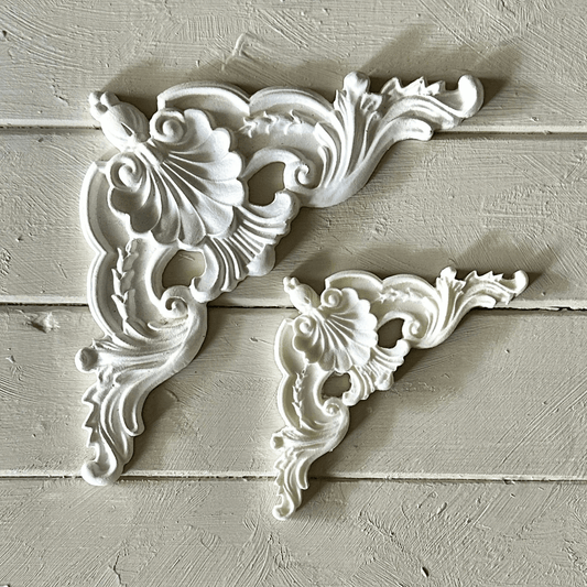 Corner 001 - Resin Applique for Furniture & Crafts