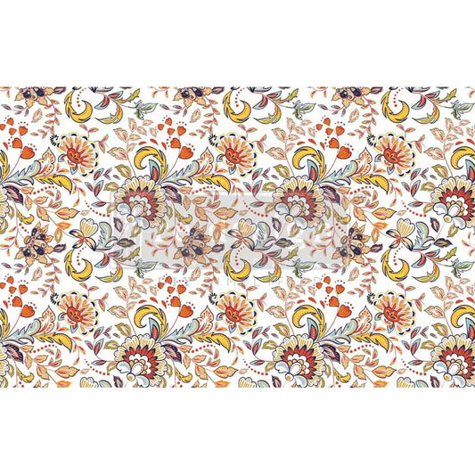 Tangerine Spring - Redesign Decoupage Decor Tissue Paper