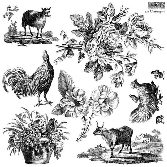 La Campagne – 12 x 12 IOD Decor Stamp™