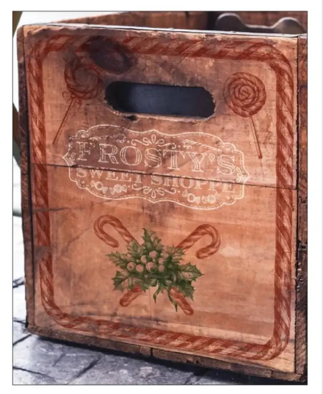 Frosty’s Sweet Shoppe – 12 x 12 IOD Decor Stamp™