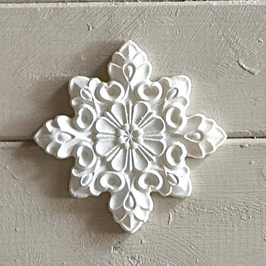 Plaque 013 - Resin Applique for Furniture & Crafts