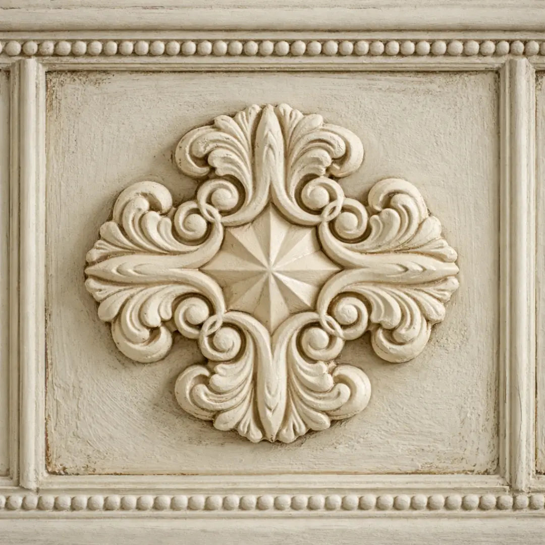 Plaque 027 - Resin Applique for Furniture & Crafts