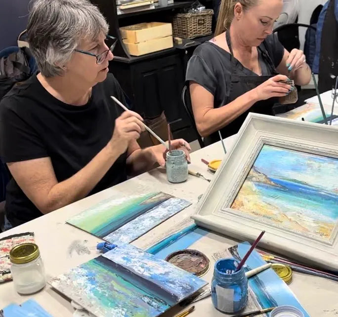 Seascape Painting Workshop – Annie Sloan Chalk Paint®