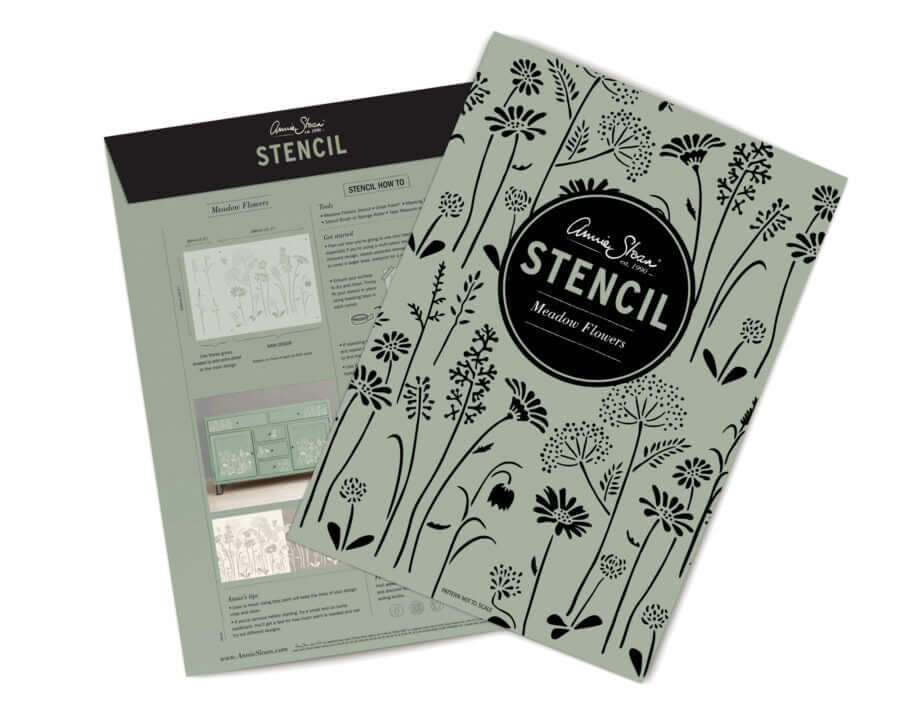 Meadow Flowers Annie Sloan Stencil