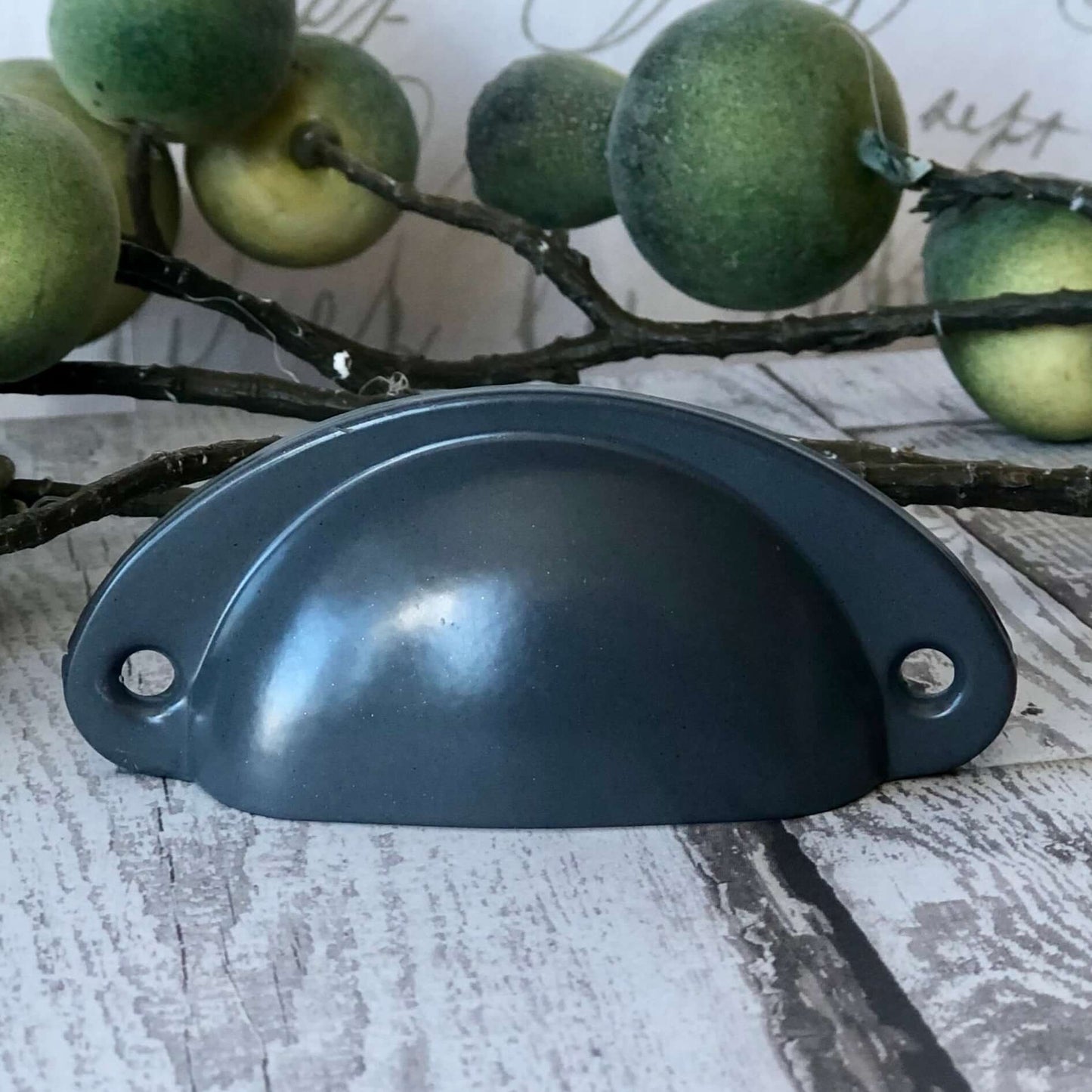 Astrid - Storm Grey Metal Cup Handle