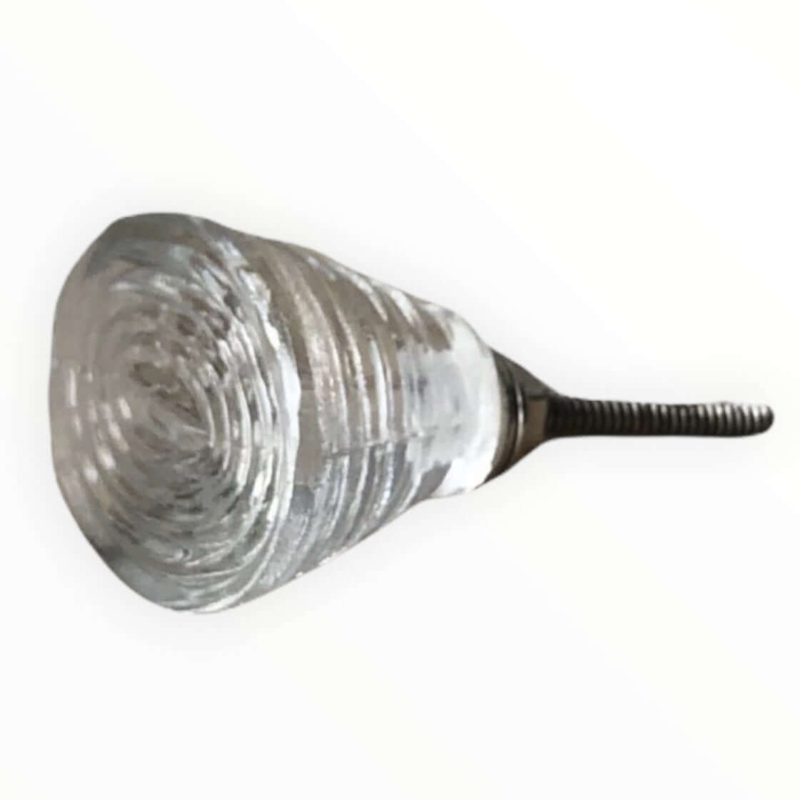 Fluted Glass Door Knob