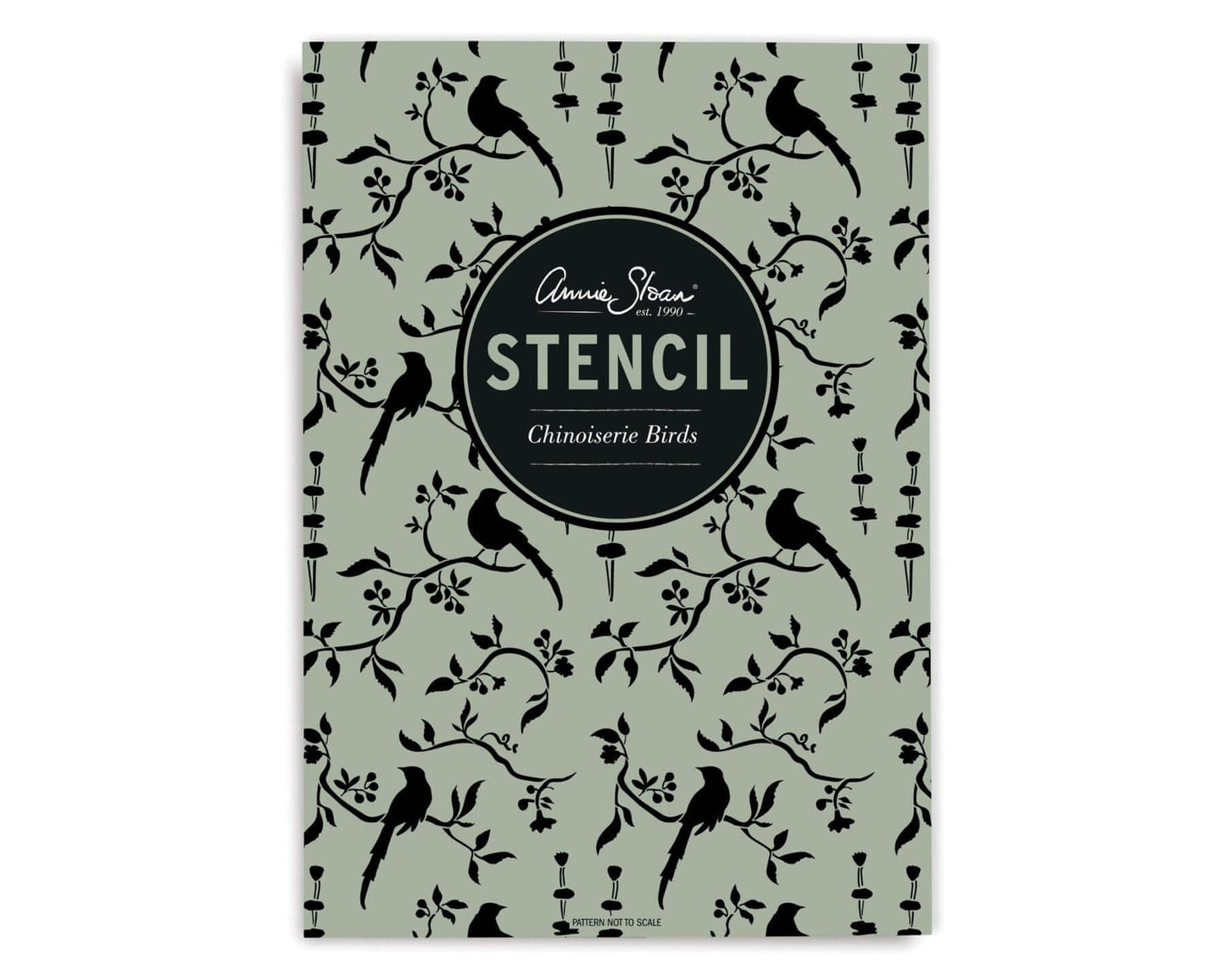 Chinoiserie Birds Annie Sloan Stencil