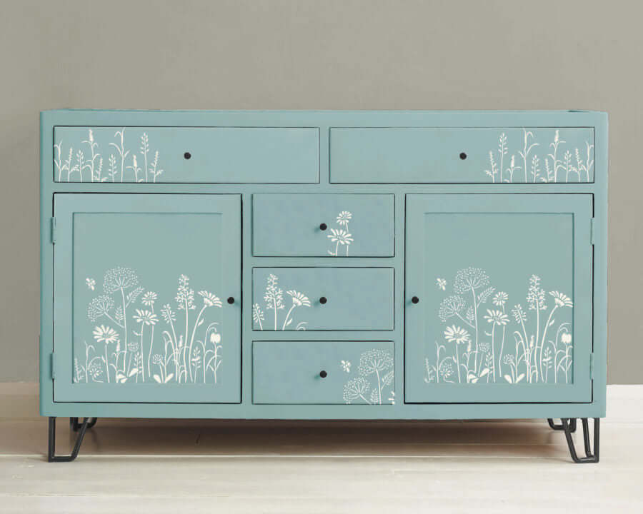 Meadow Flowers Annie Sloan Stencil