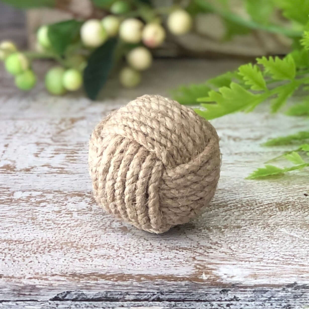 Rita - Jute Rope Knob