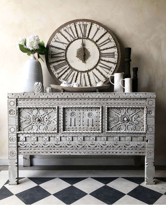 Hand Carved Moroccan Buffet