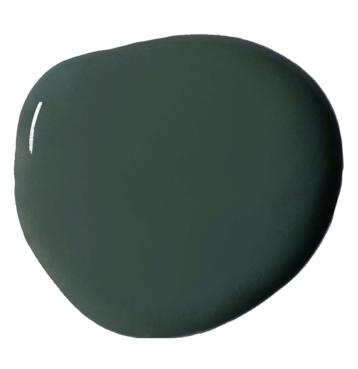 Knightsbridge Green - Annie Sloan Wall Paint sample displayed on a white background.