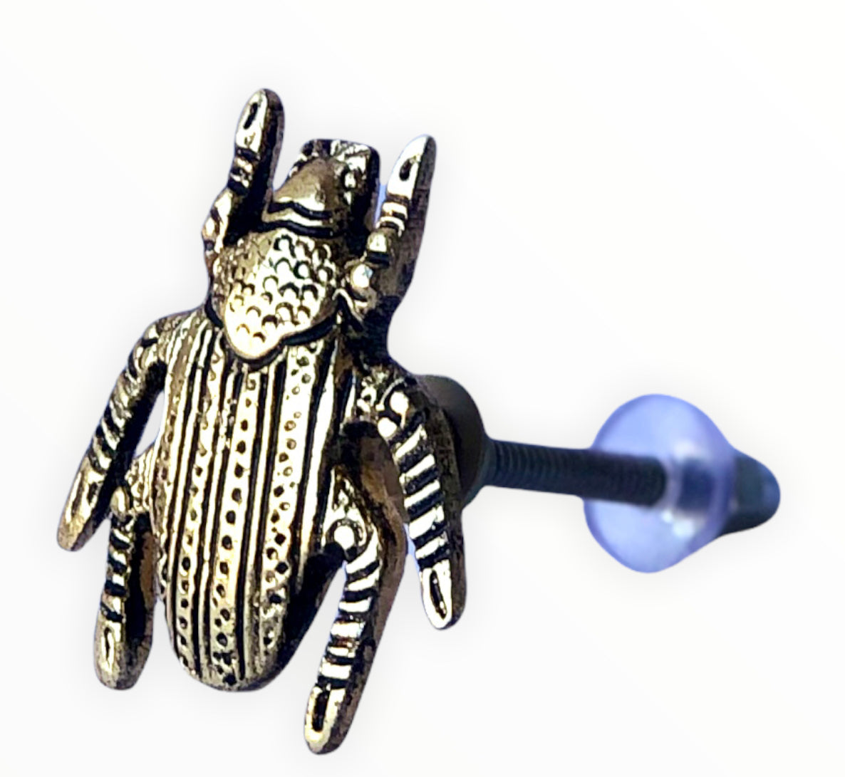 Anthea - Antique Scarab Knob